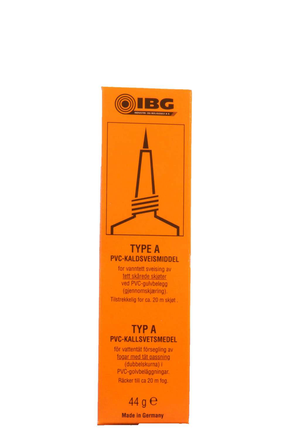 PVC kaldsveis tube C