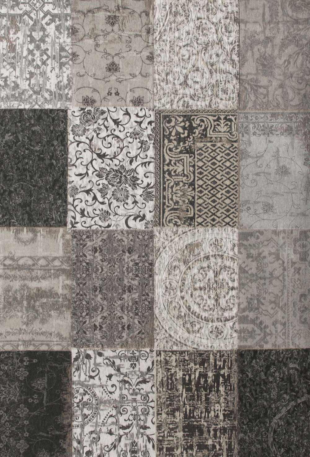 Vintage 8101 Black & white gulvteppe