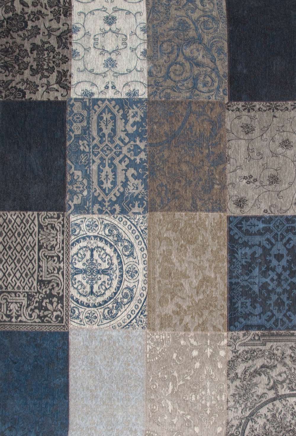 Vintage 8108 Blue denim gulvteppe