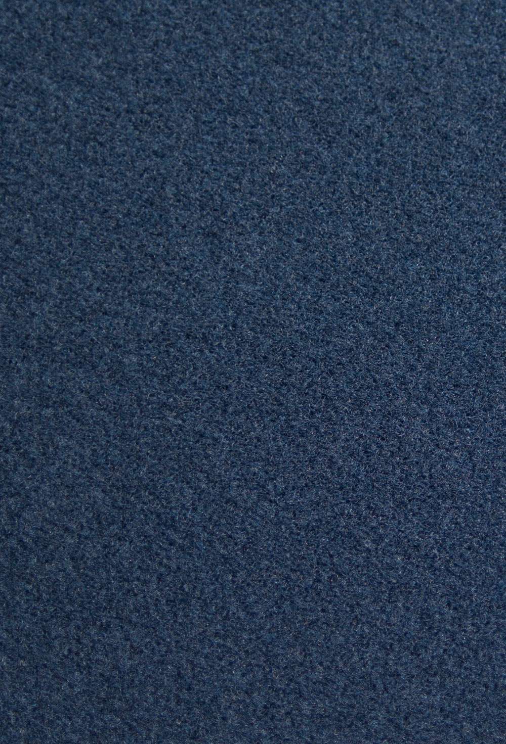 Carfleece blå vegg til vegg teppe