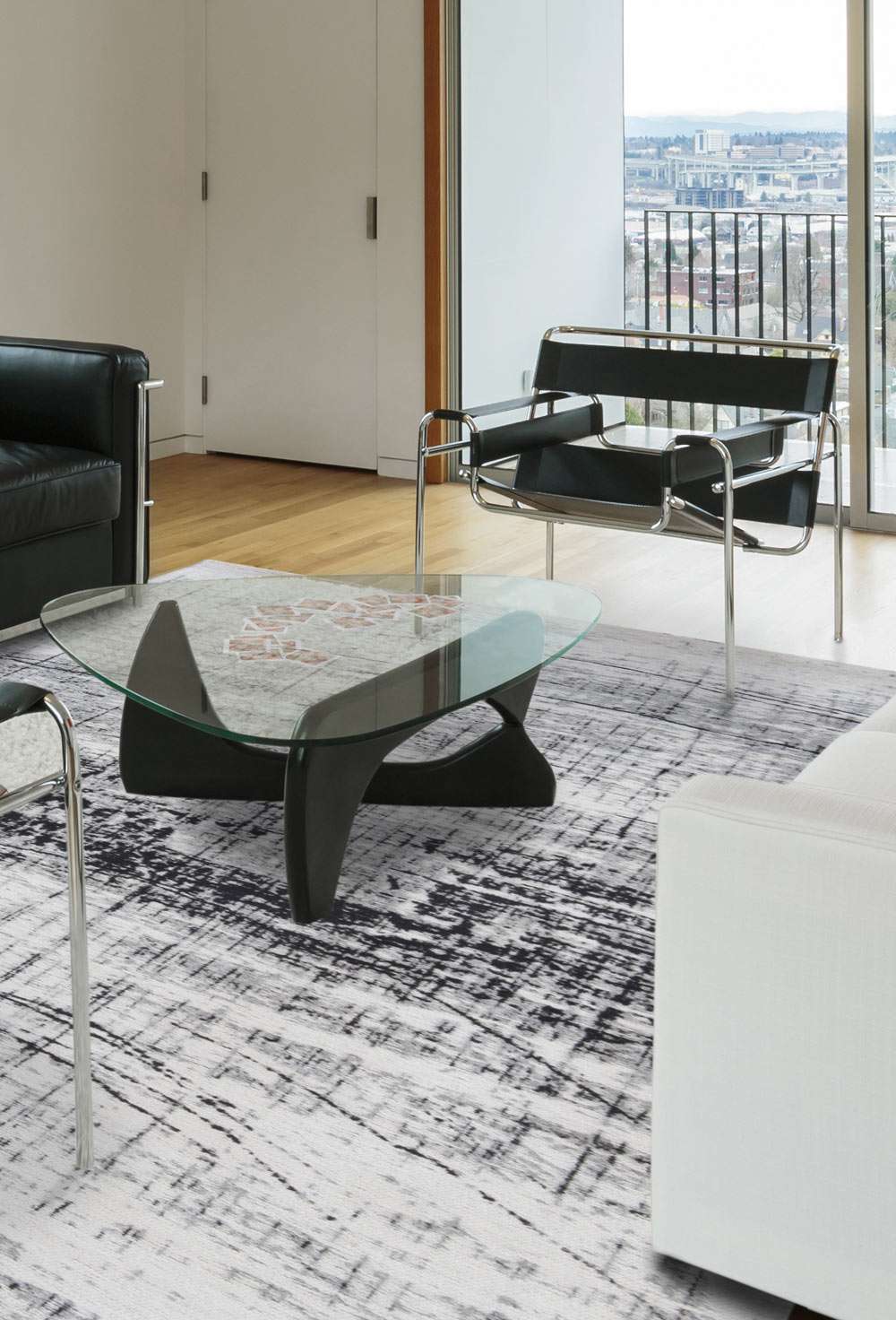 Mad Men 8926 Metro B&W gulvteppe