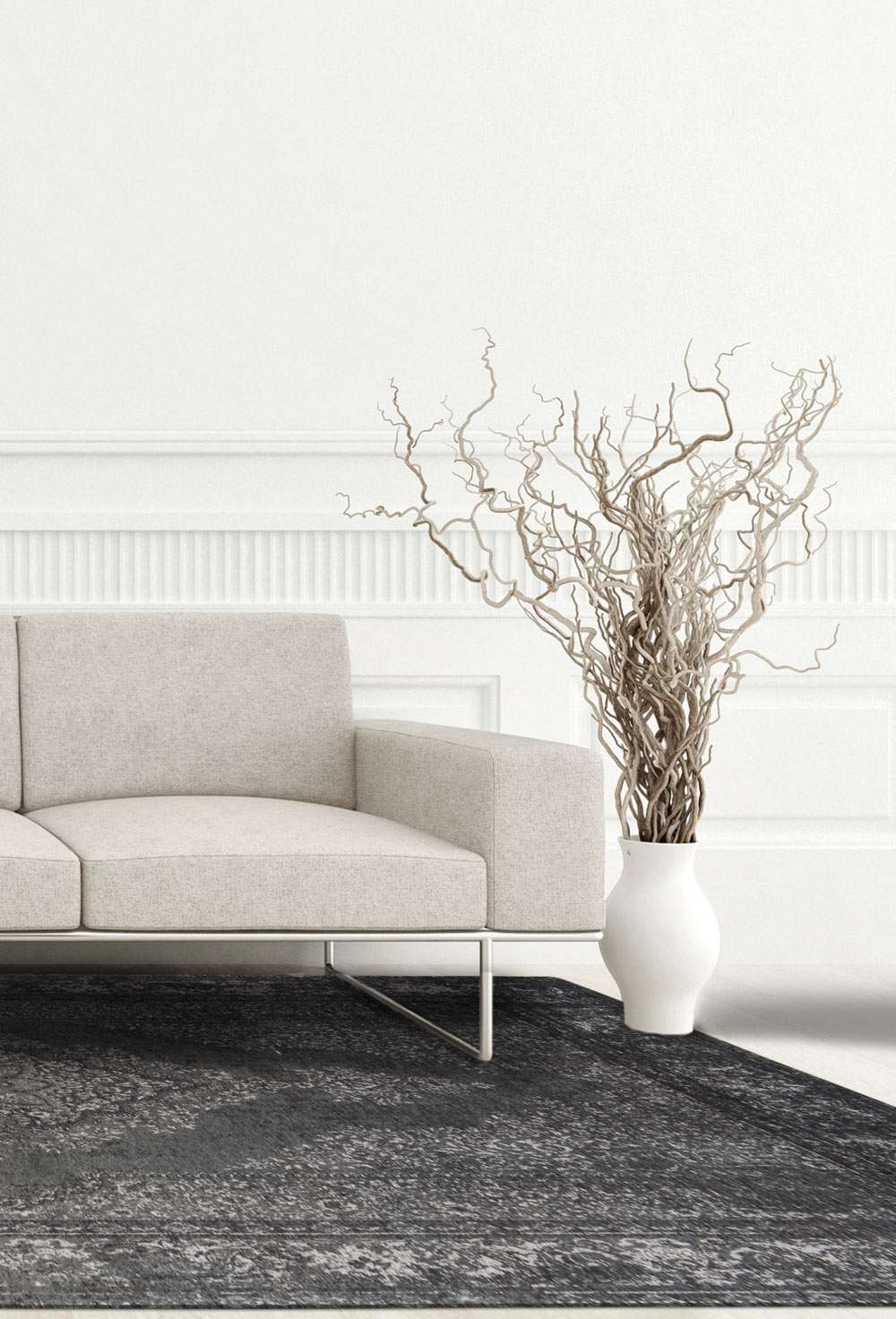 Fading World 8639 Grey Neutral gulvteppe