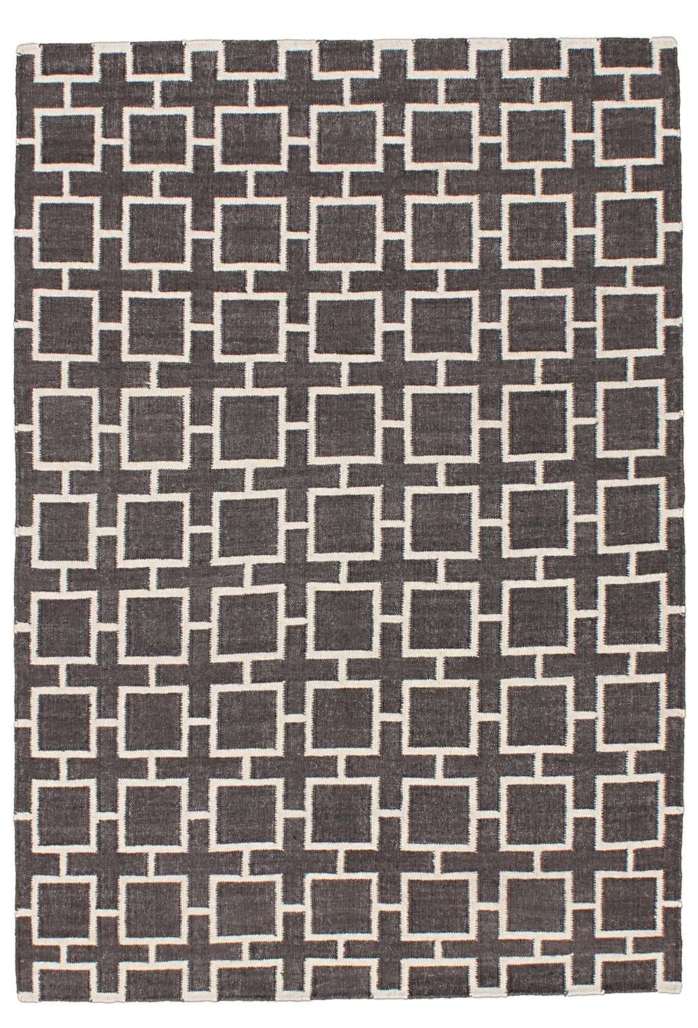 Bonfire Grey håndvevd teppe