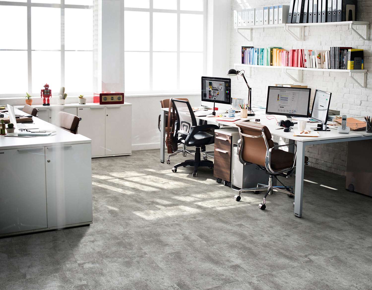 Graphite Teppeflis 093 grå