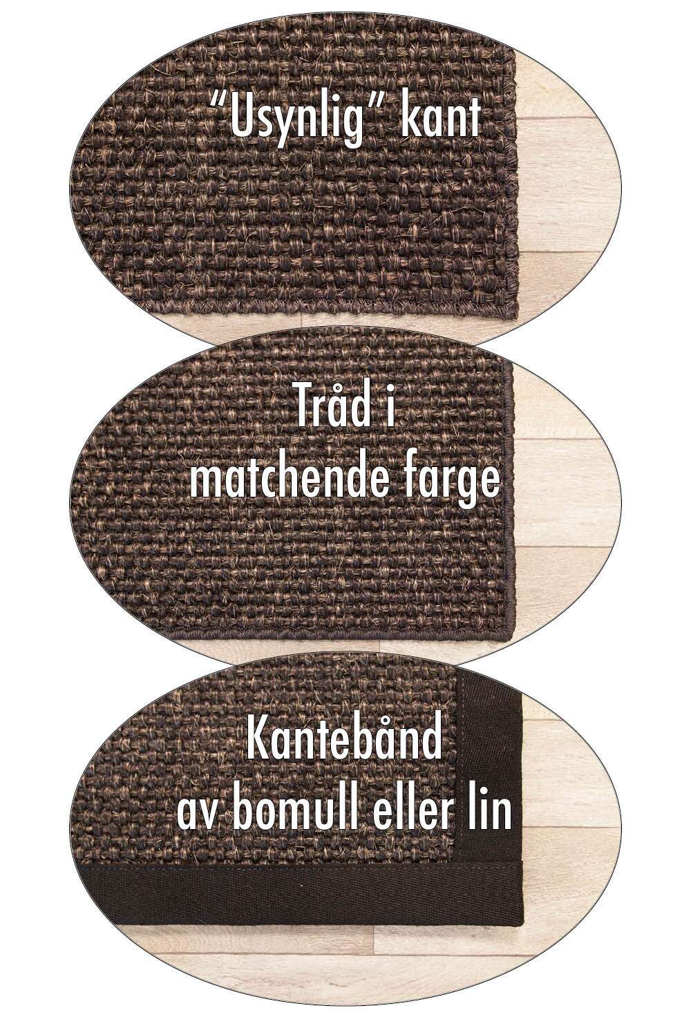 Sisal Allegro 2808 vegg til vegg teppe