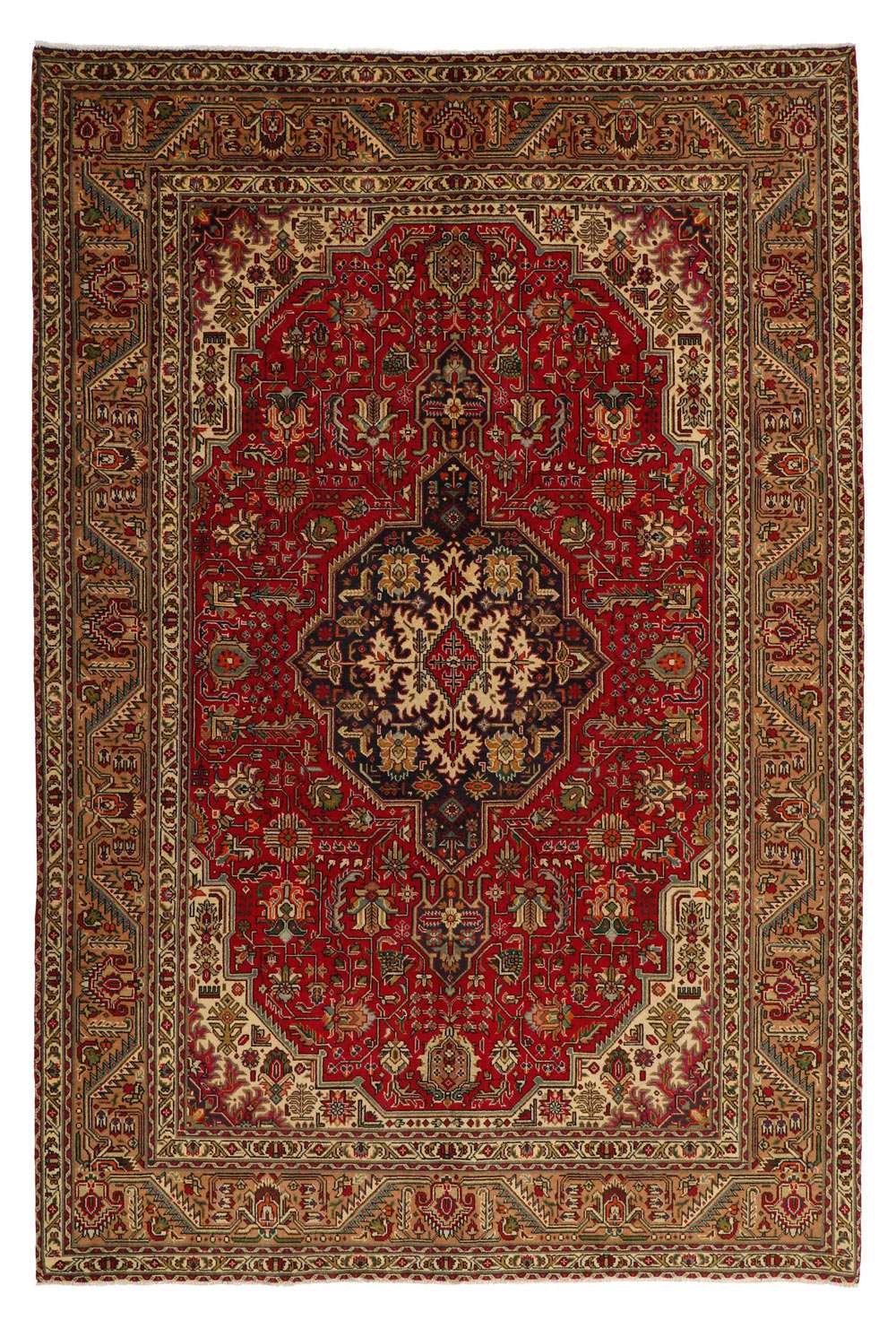 Tabriz 400003 håndknyttet teppe