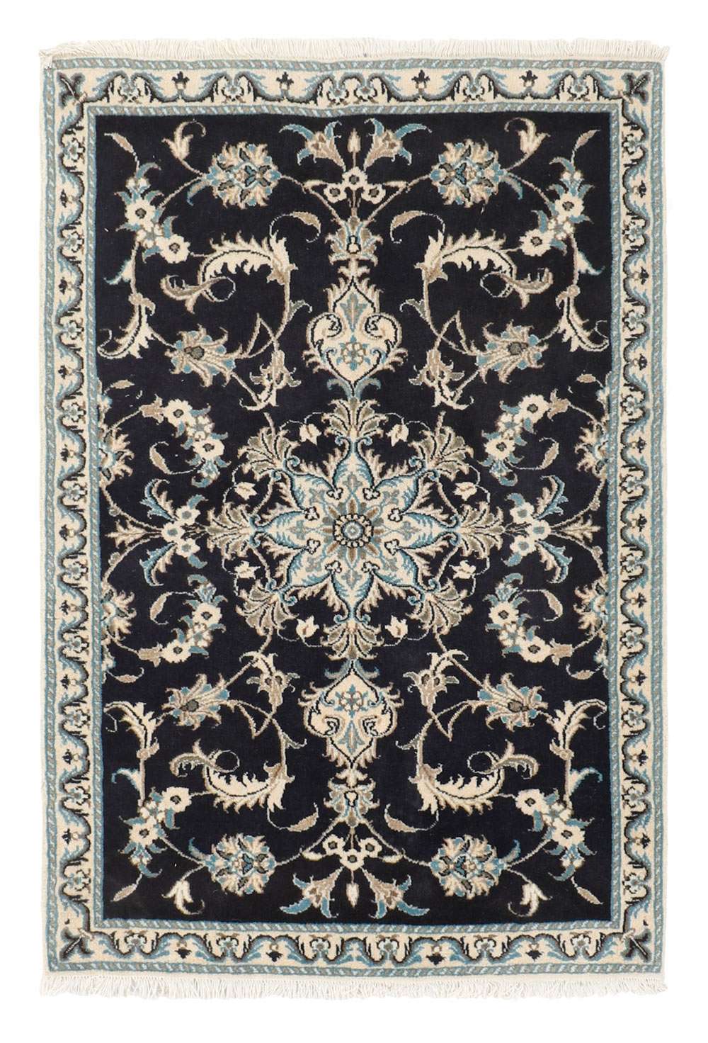 Nain Kashmar 367629 håndknyttet teppe