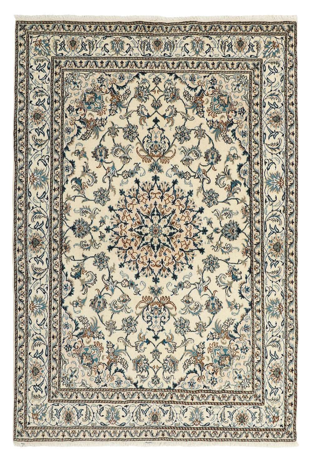 Nain Kashmar 393265 håndknyttet teppe