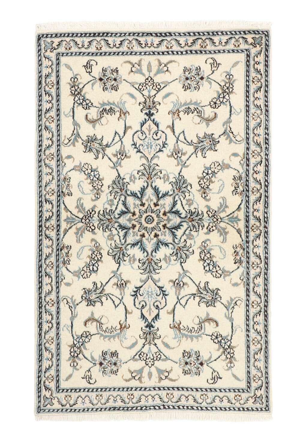 Nain Kashmar 366101 håndknyttet teppe