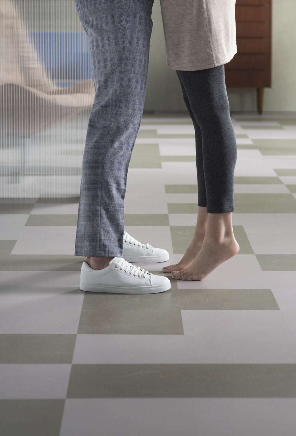 Marmoleum Click Liquid Clay linoleumsgulv