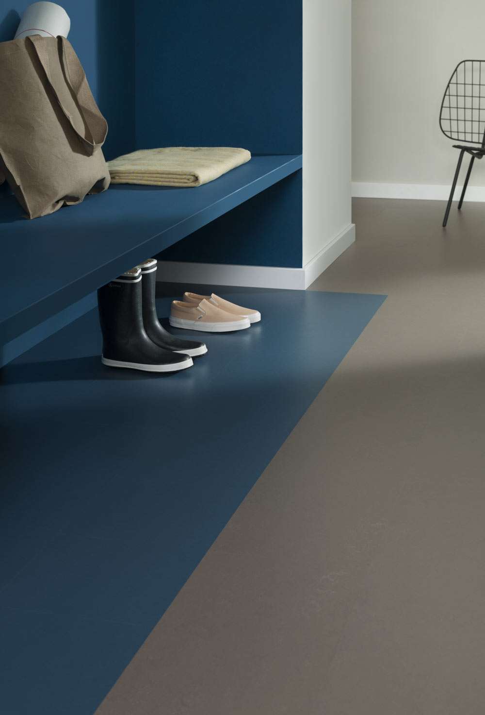 Marmoleum Click Petrol linoleumsgulv