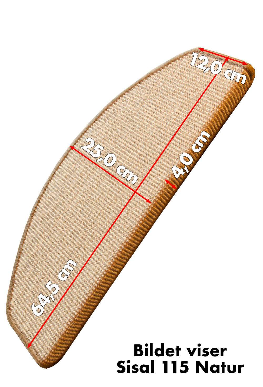 Sisalstep 007 Kork Trappeteppe