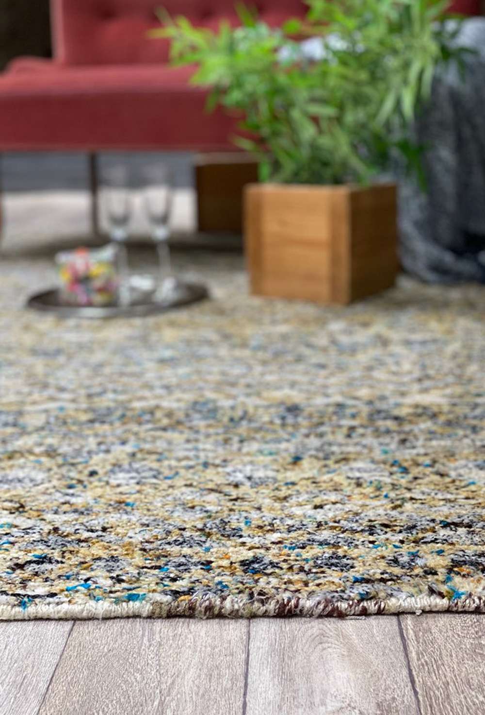 Sari Silk 180421 håndvevd teppe