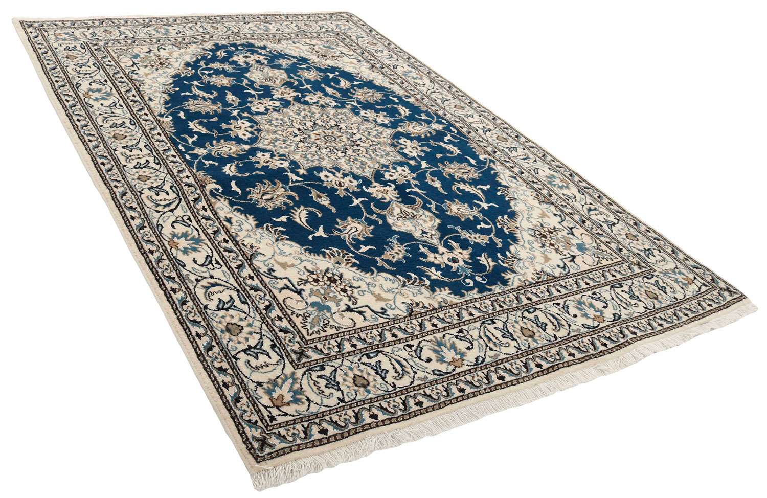 Nain Kashmar 459093 håndknyttet teppe