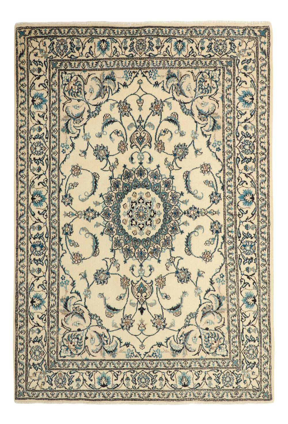 Nain Kashmar 432560 håndknyttet teppe