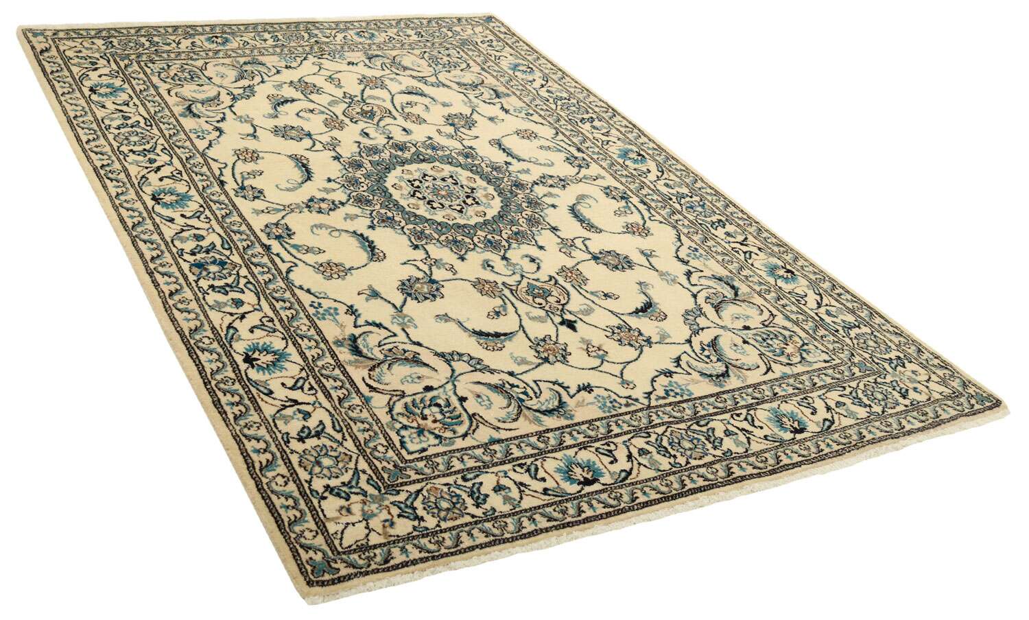 Nain Kashmar 432560 håndknyttet teppe