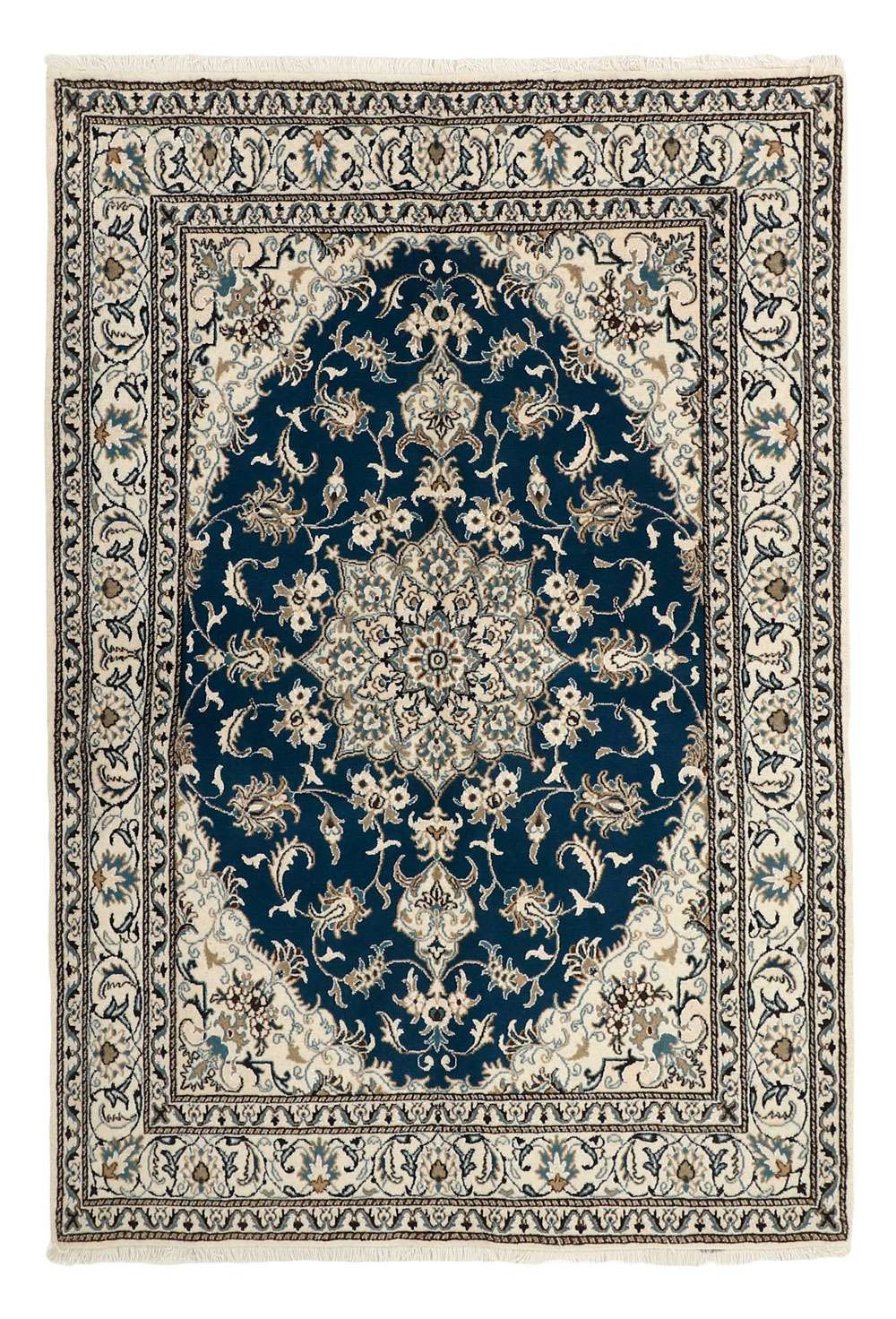 Nain Kashmar 459093 håndknyttet teppe