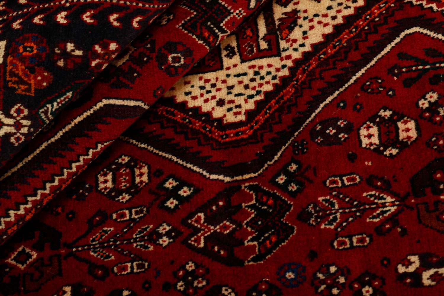 Kashghai 457954 håndknyttet teppe