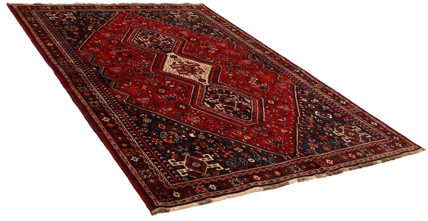 Kashghai 457954 håndknyttet teppe