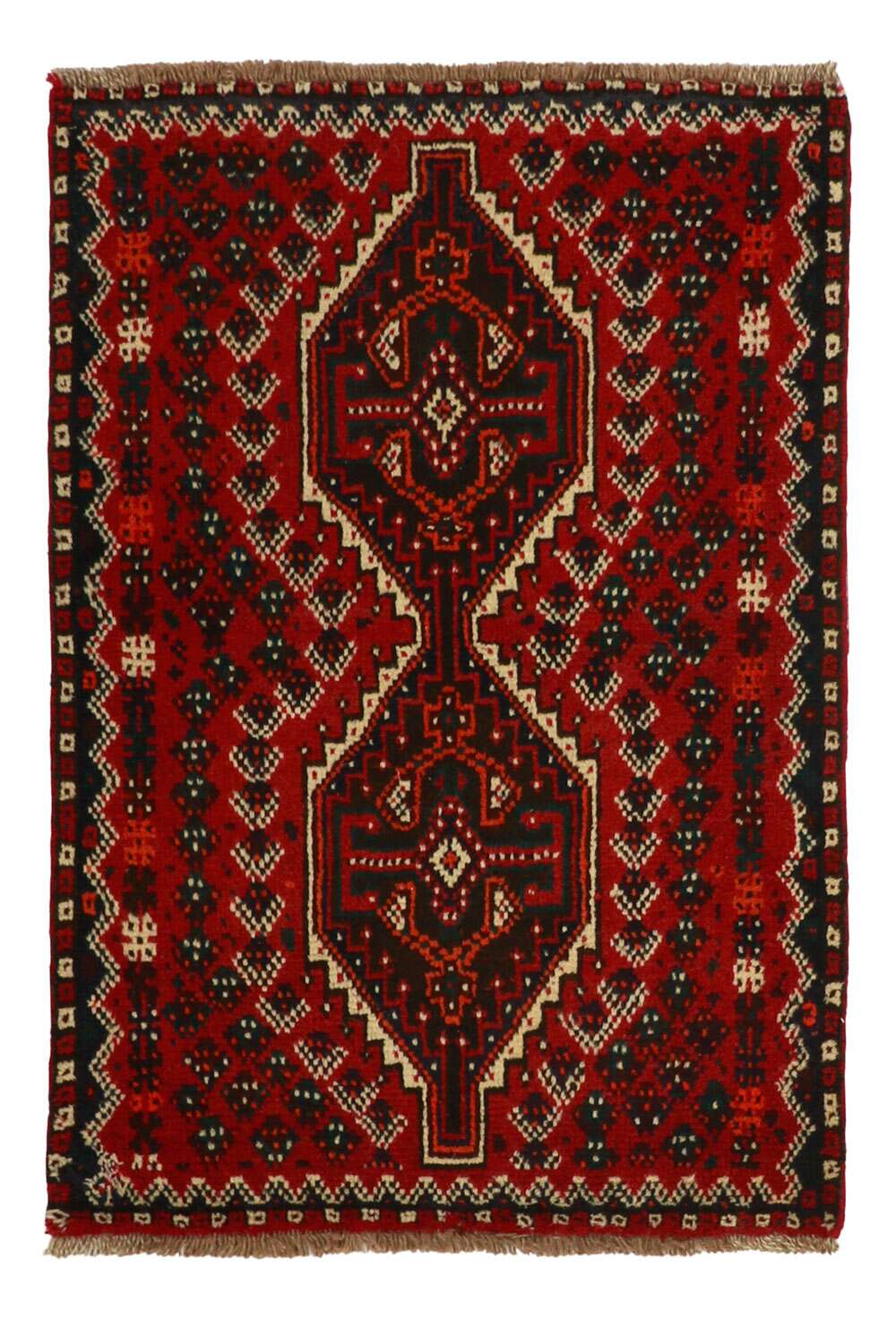 Shiraz 435474 håndknyttet teppe