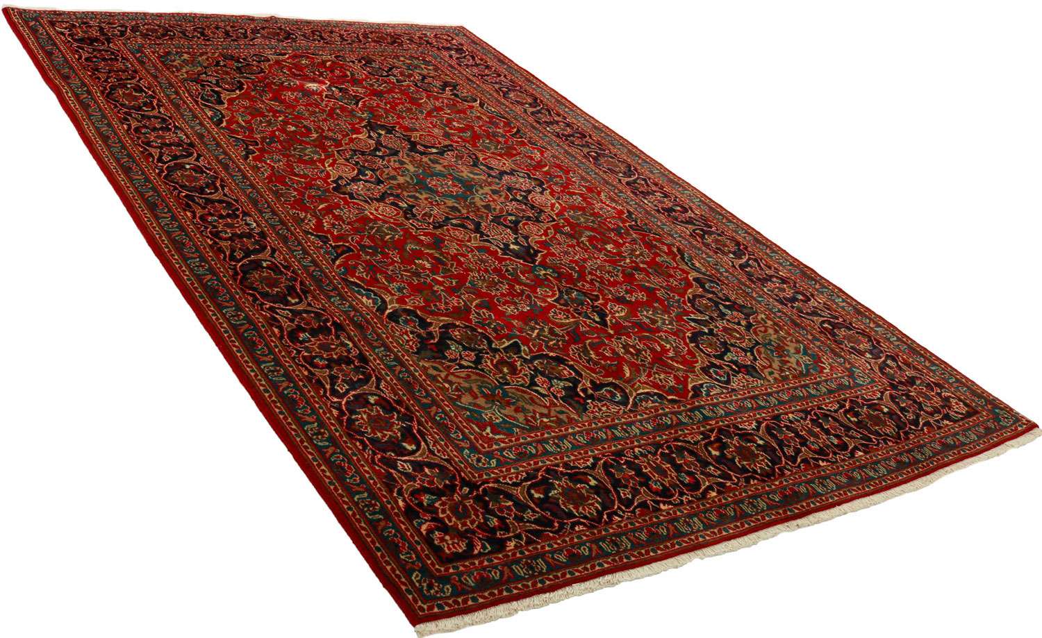 Mashad 417929 håndknyttet teppe