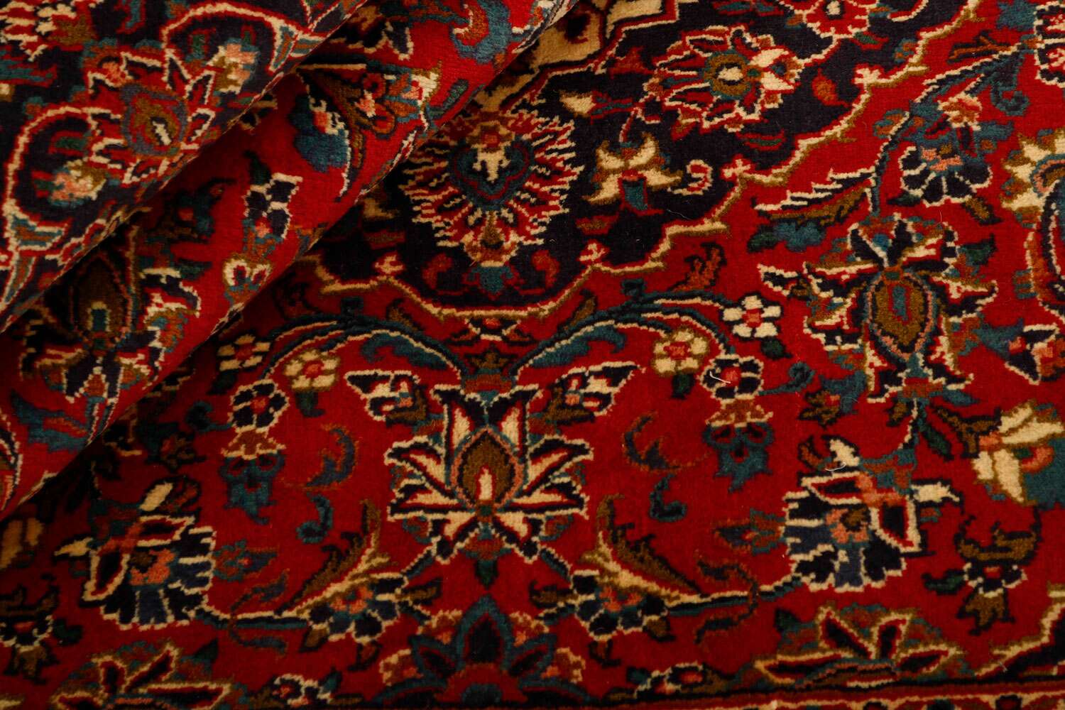 Mashad 445735 håndknyttet teppe