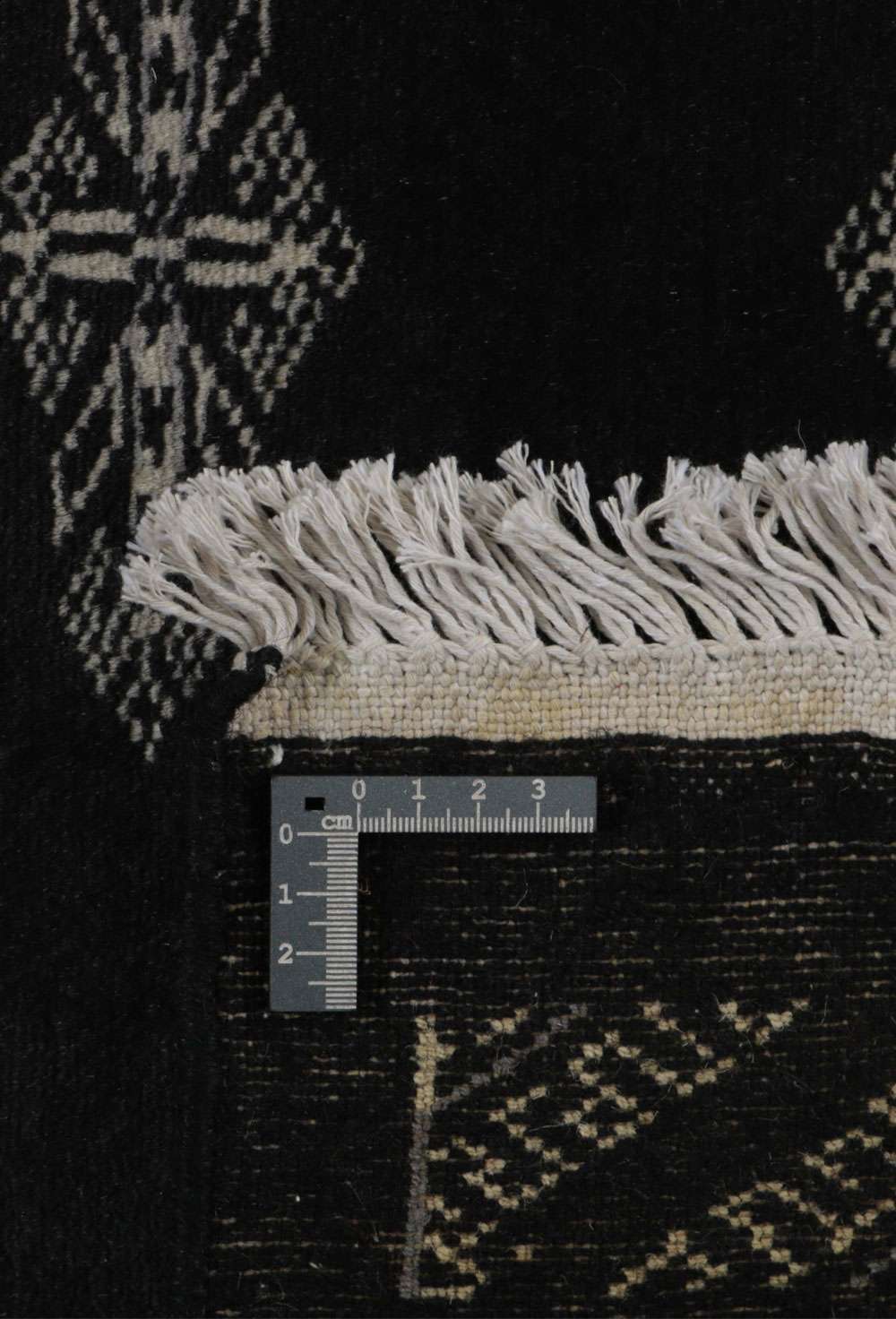 Bokhara Black 1589 2PLY håndknyttet teppe