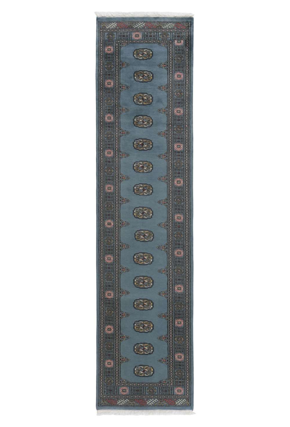 Bokhara Grey 399 2PLY håndknyttet teppe