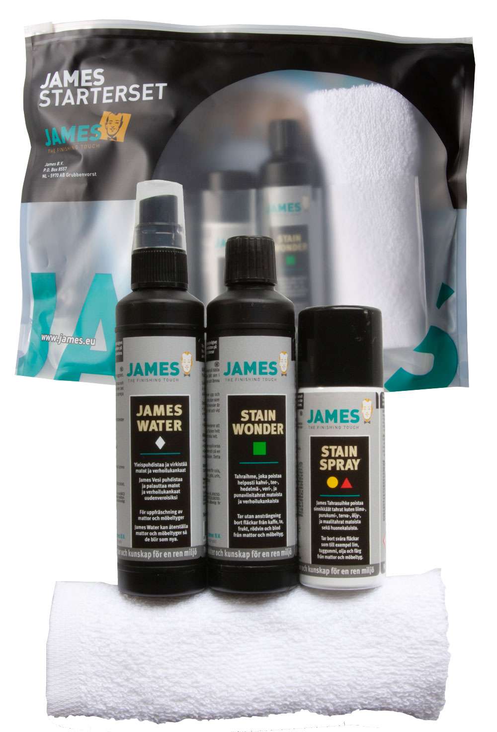 James startsett for tepper og møbelstoff