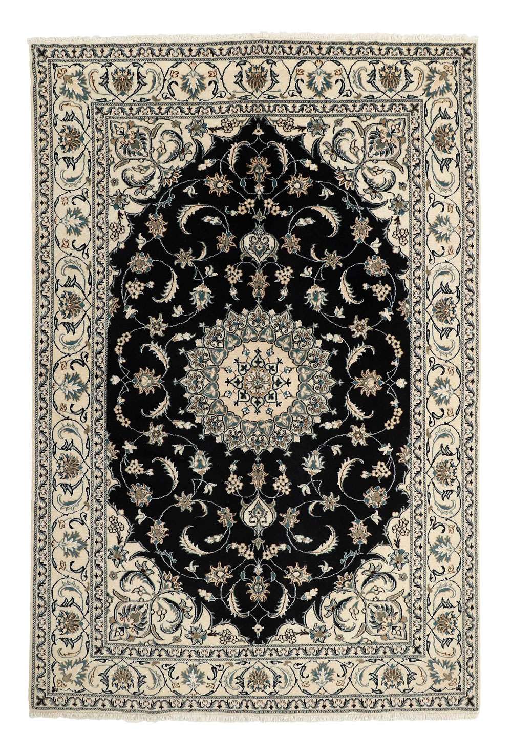 Nain Kashmar 458530 håndknyttet teppe