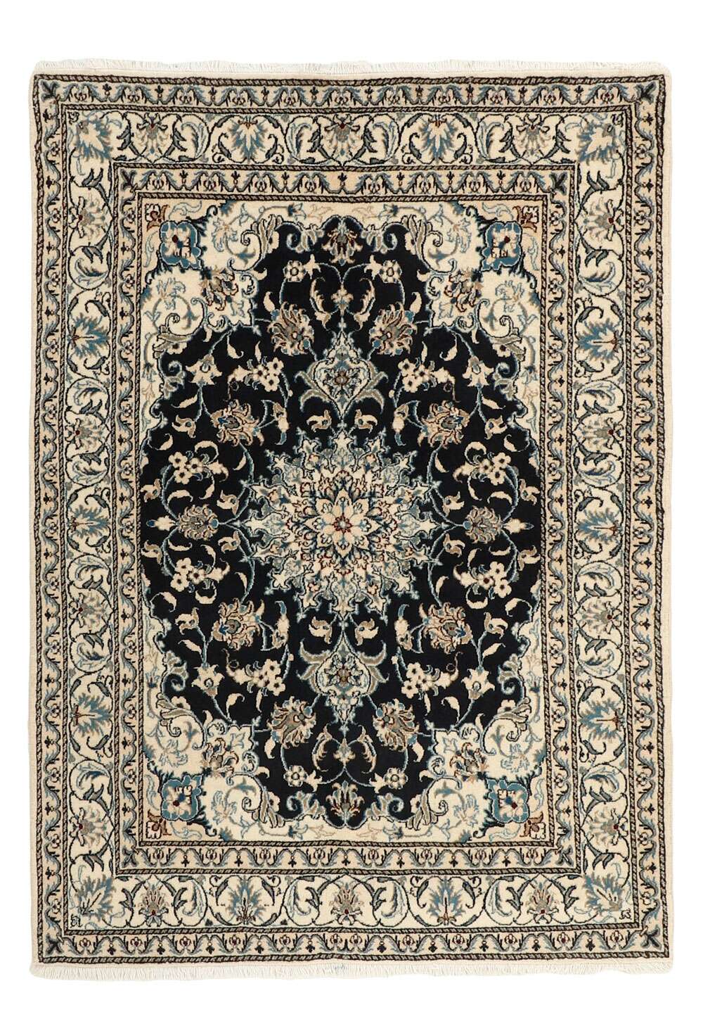 Nain Kashmar 459091 håndknyttet teppe