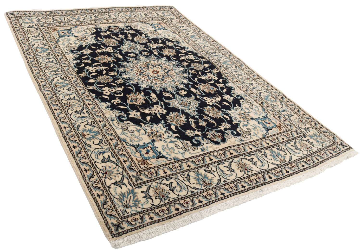 Nain Kashmar 459091 håndknyttet teppe