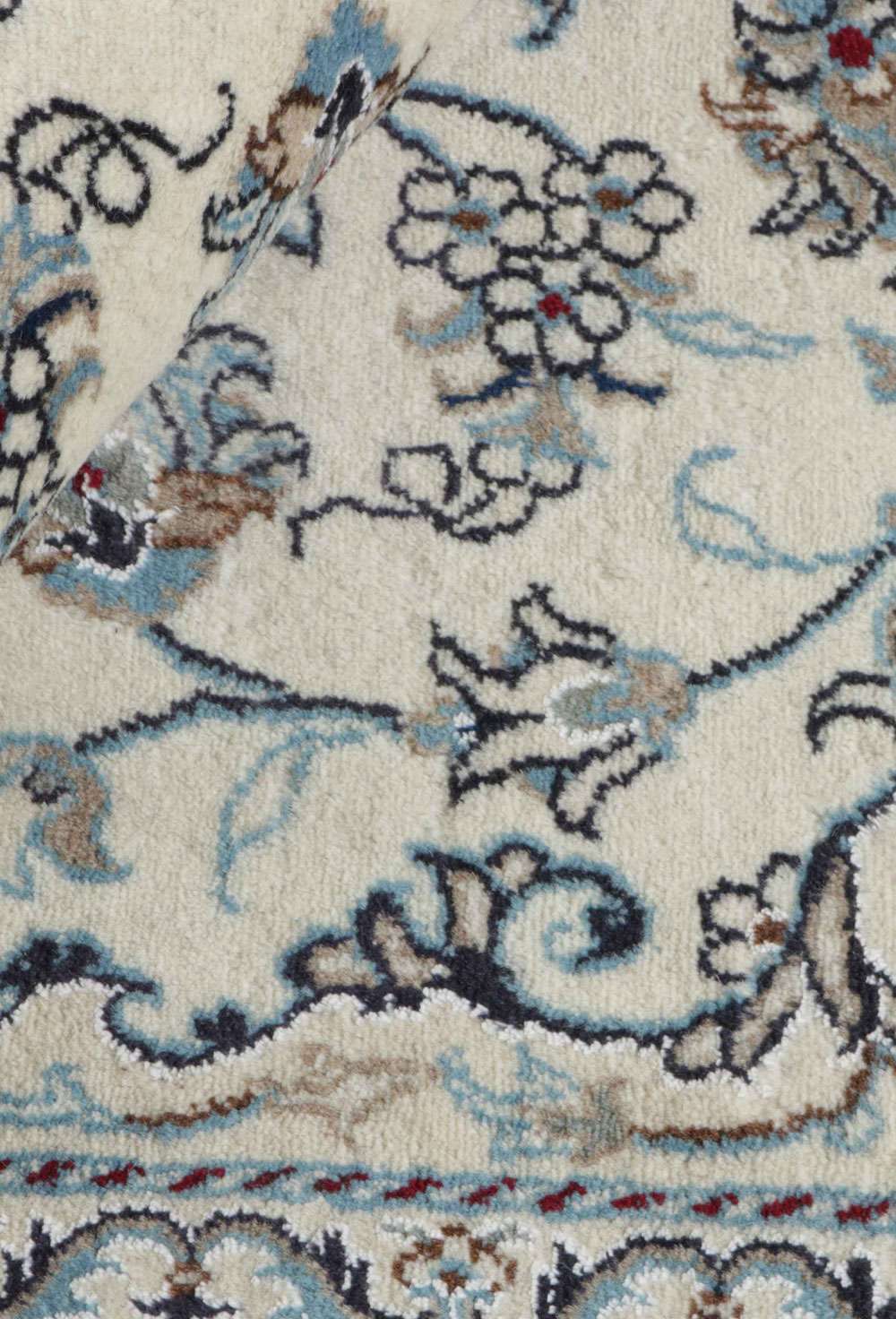 Nain Kashmar 309408 håndknyttet teppe