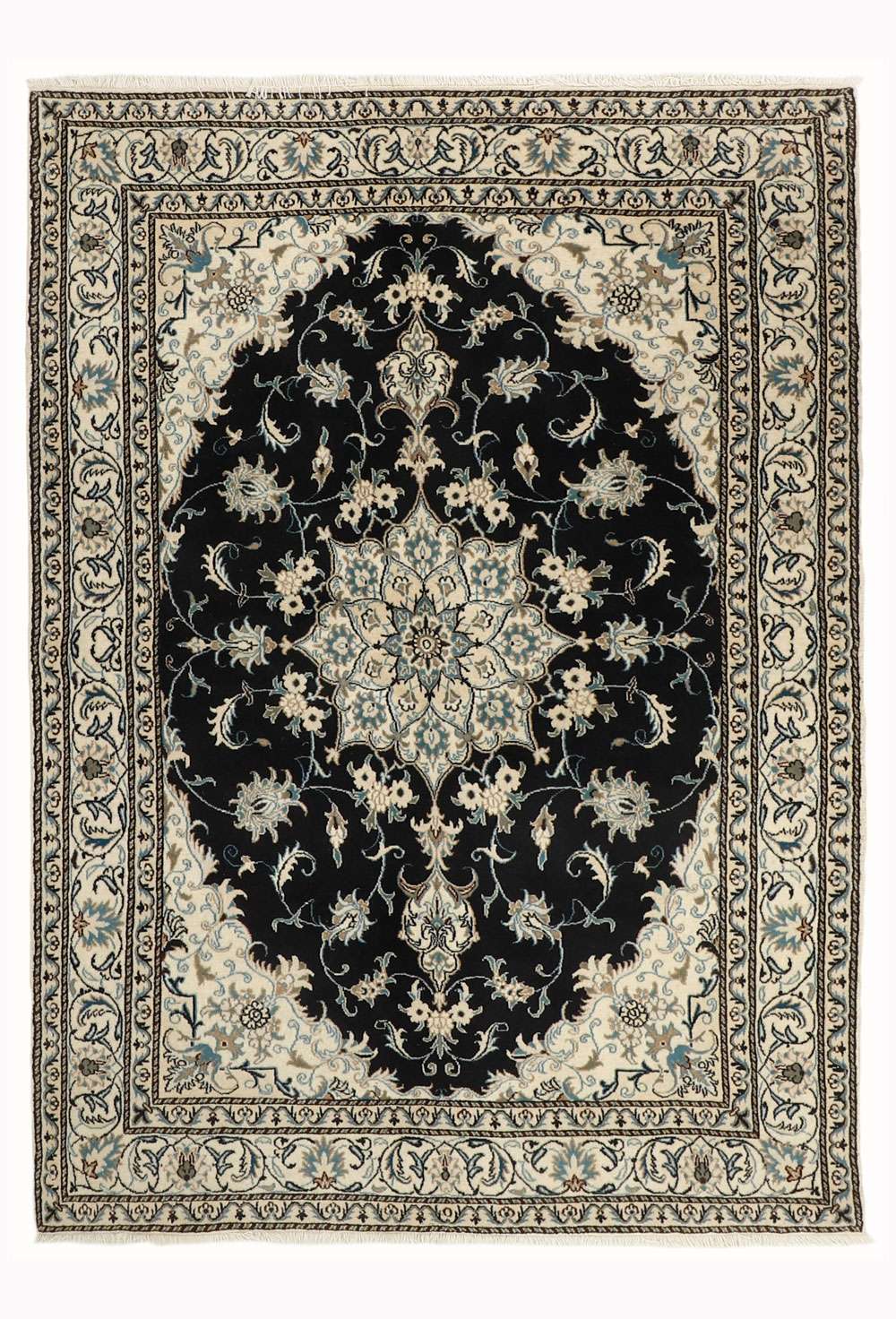 Nain Kashmar 441679 håndknyttet teppe