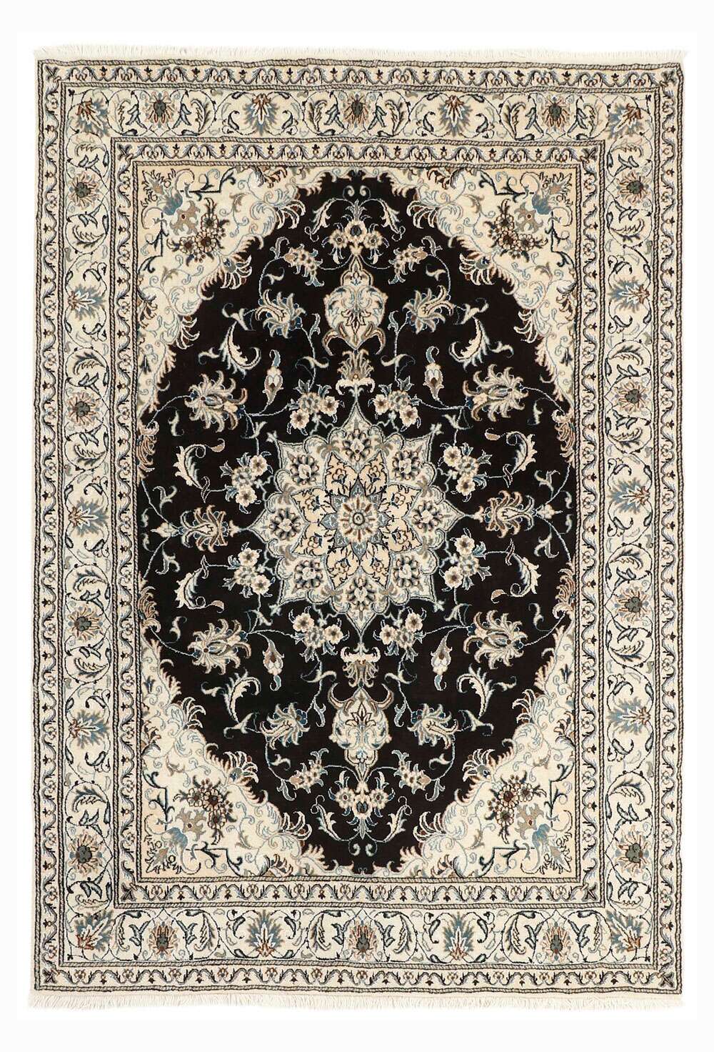 Nain Kashmar 473289 håndknyttet teppe