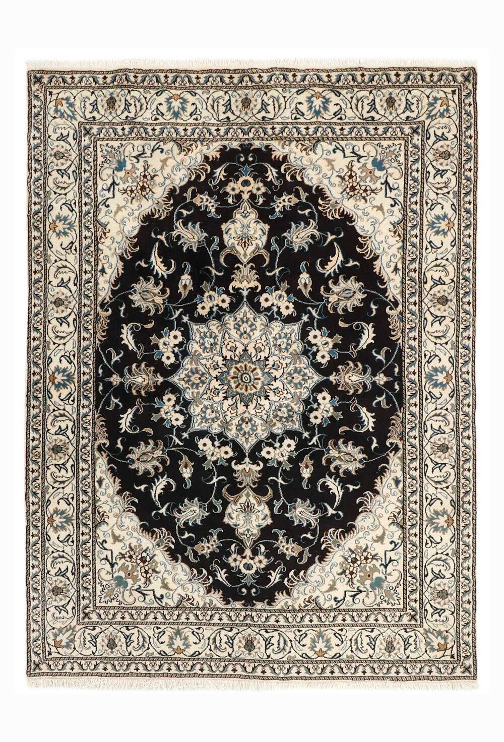 Nain Kashmar 473290 håndknyttet teppe