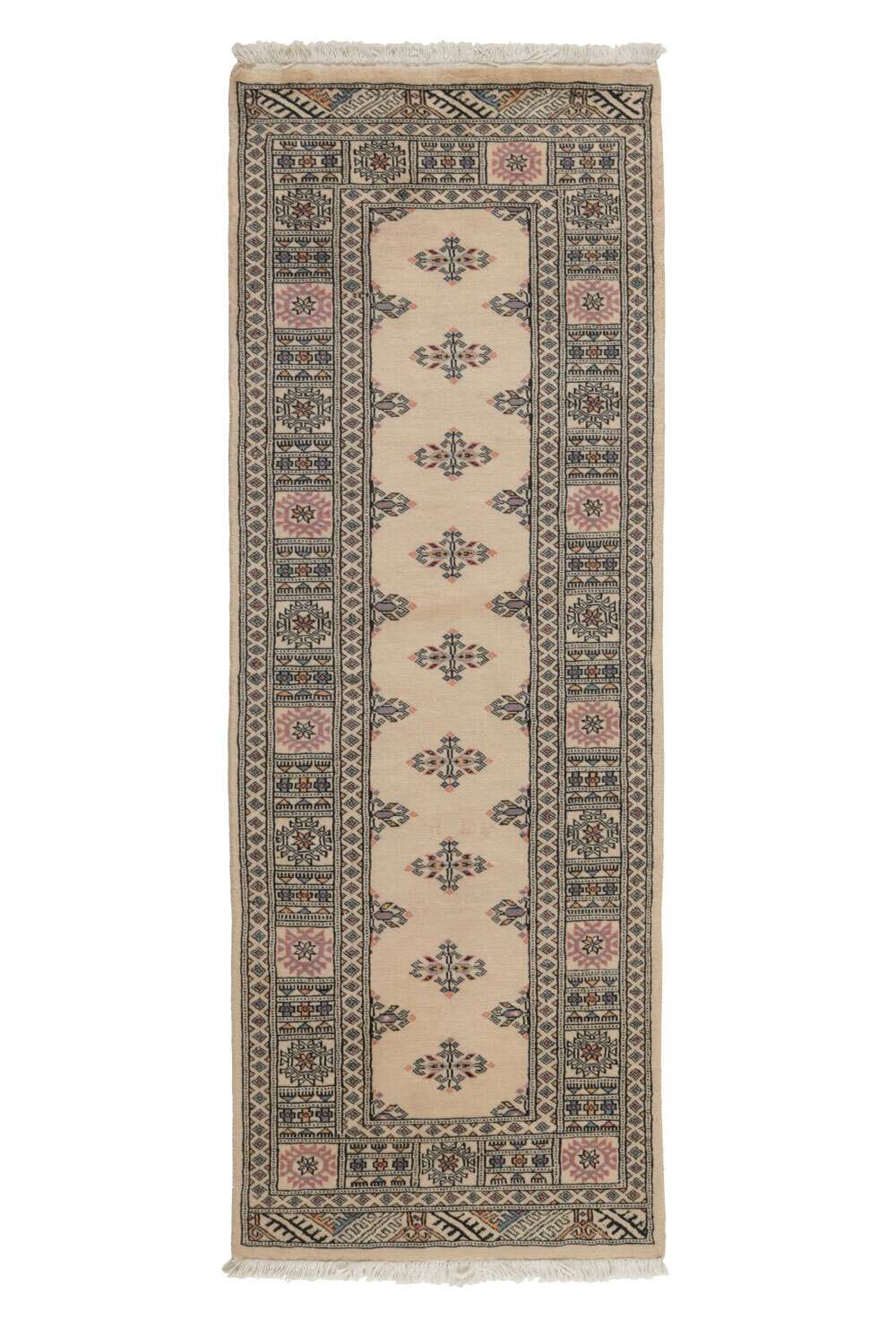 Tekke Beige 783 2PLY håndknyttet teppe