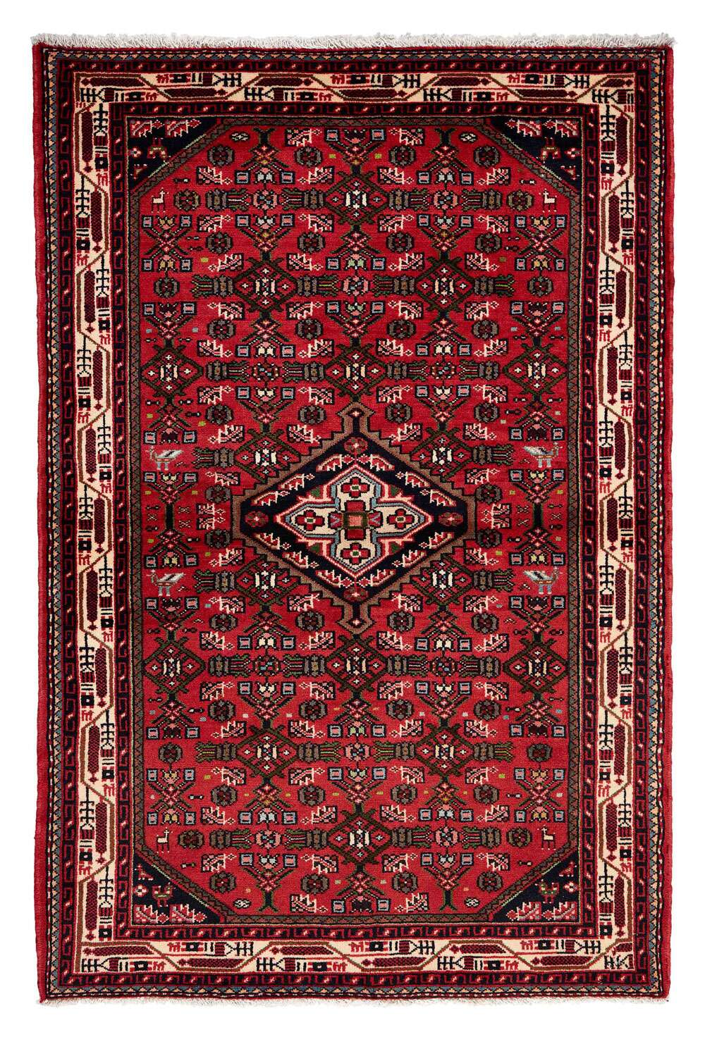 Asadabad 154513 håndknyttet teppe