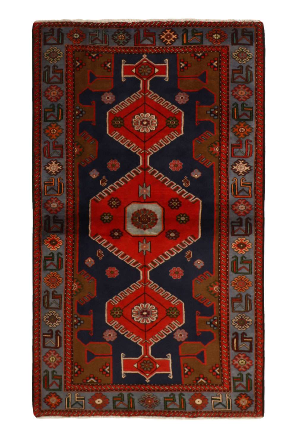 Hamadan 449790 håndknyttet teppe