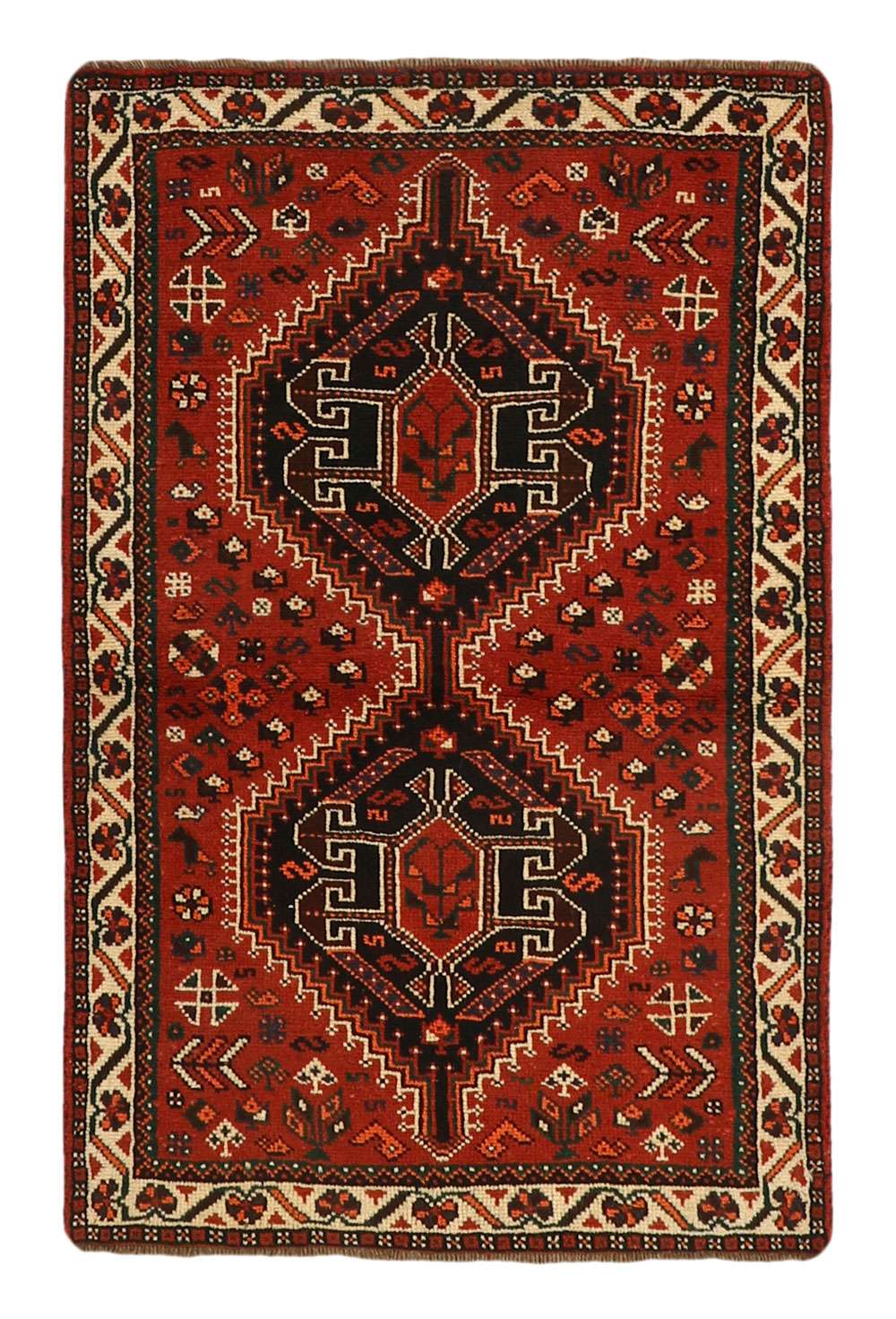 Shiraz 445882 håndknyttet teppe