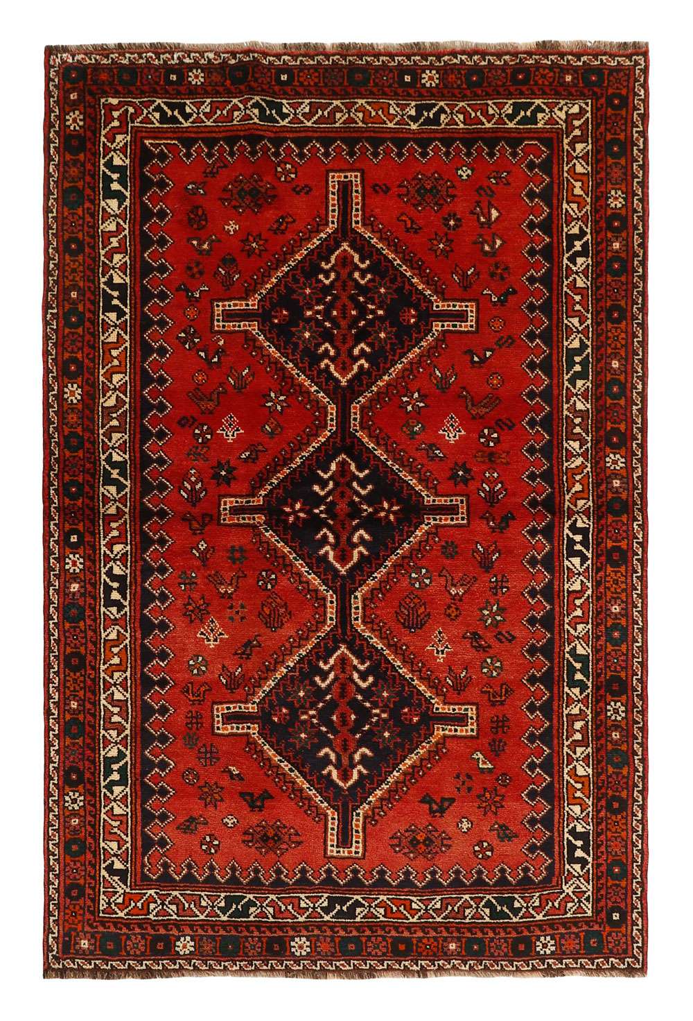 Shiraz 476934 håndknyttet teppe