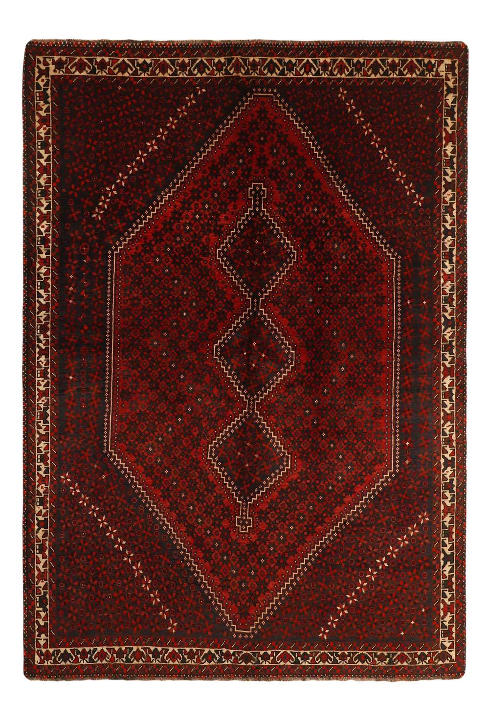 Shiraz 479186 håndknyttet teppe