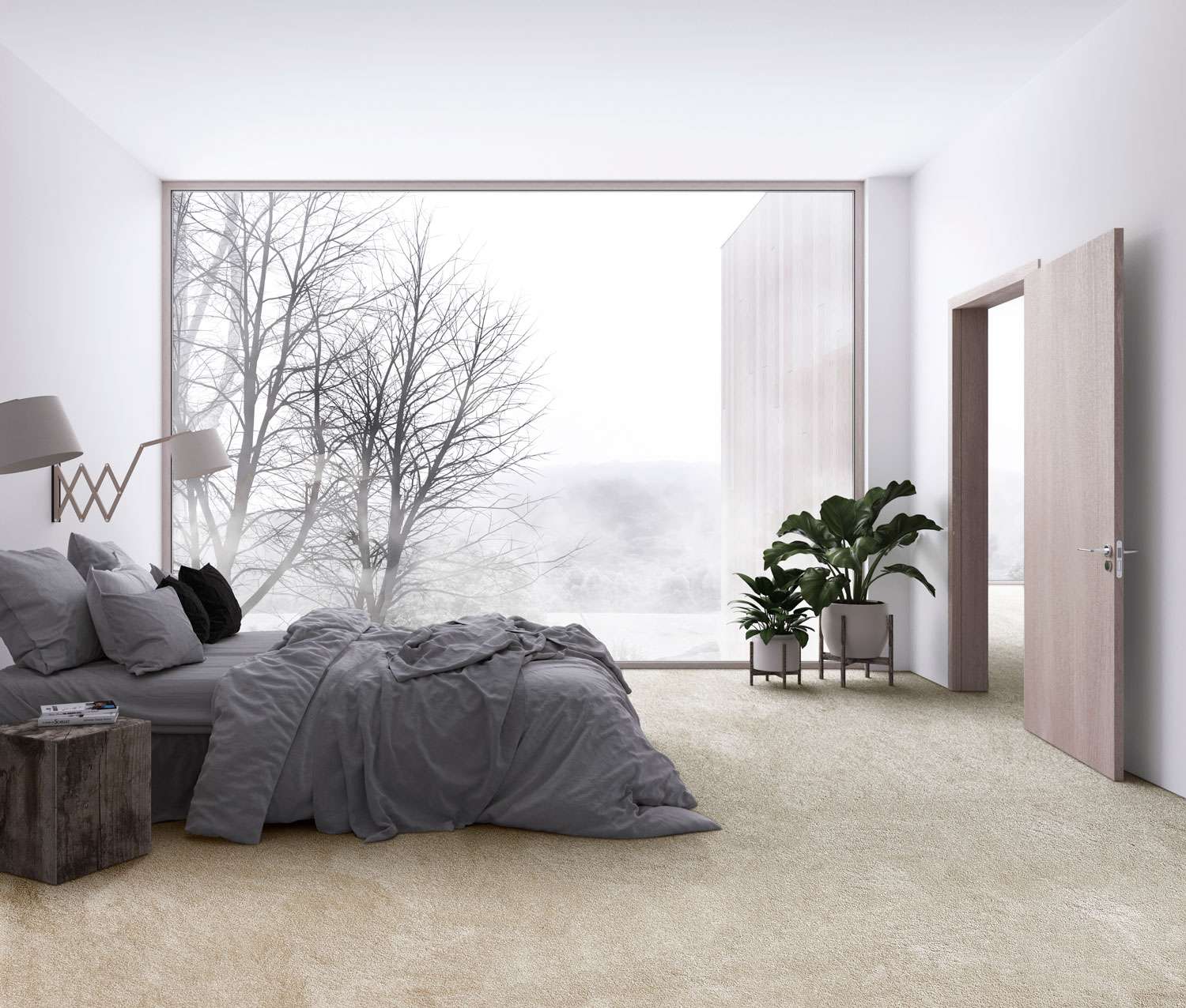 Amaryllis 035 vegg til vegg teppe