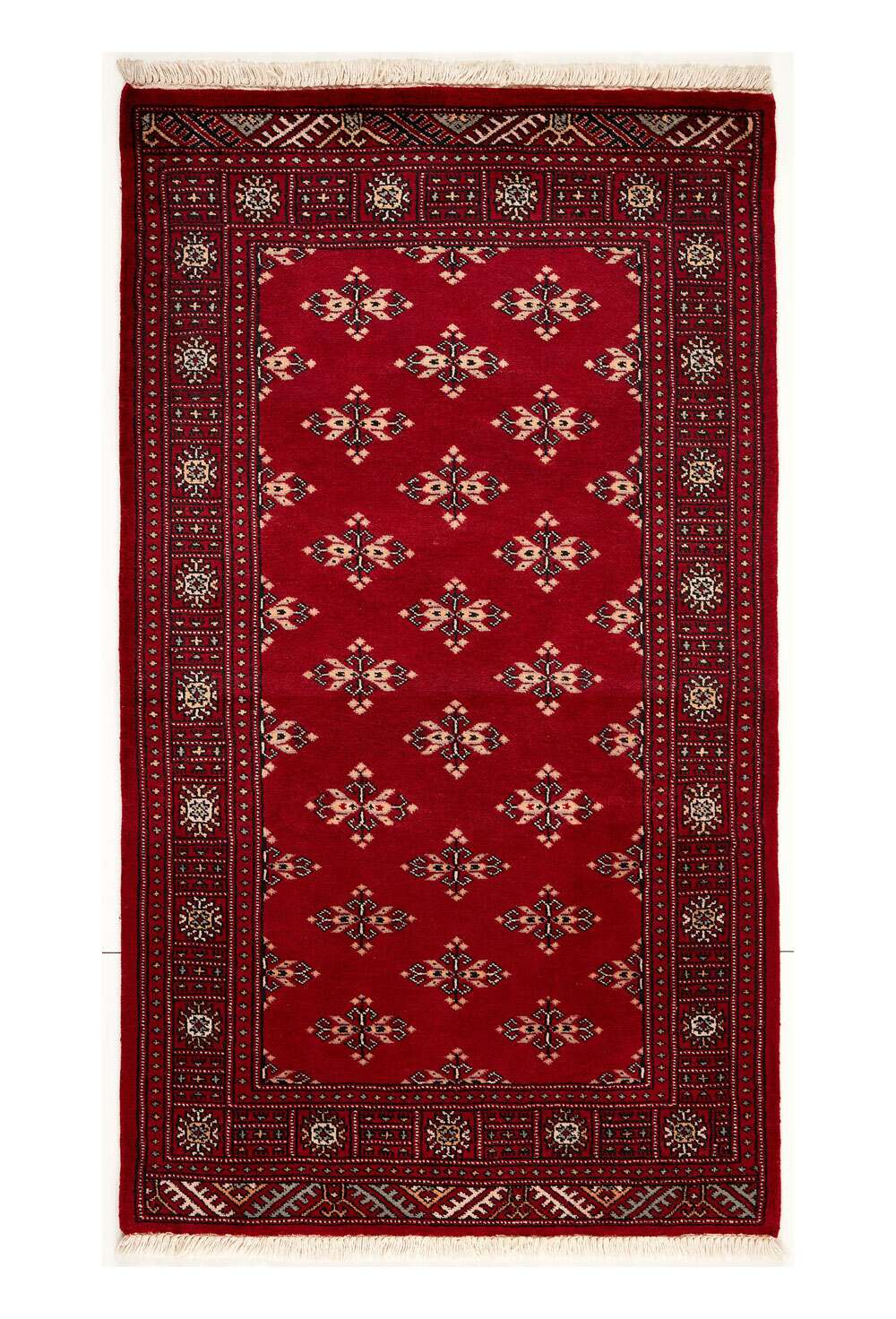 Tekke Red 530 2PLY håndknyttet teppe