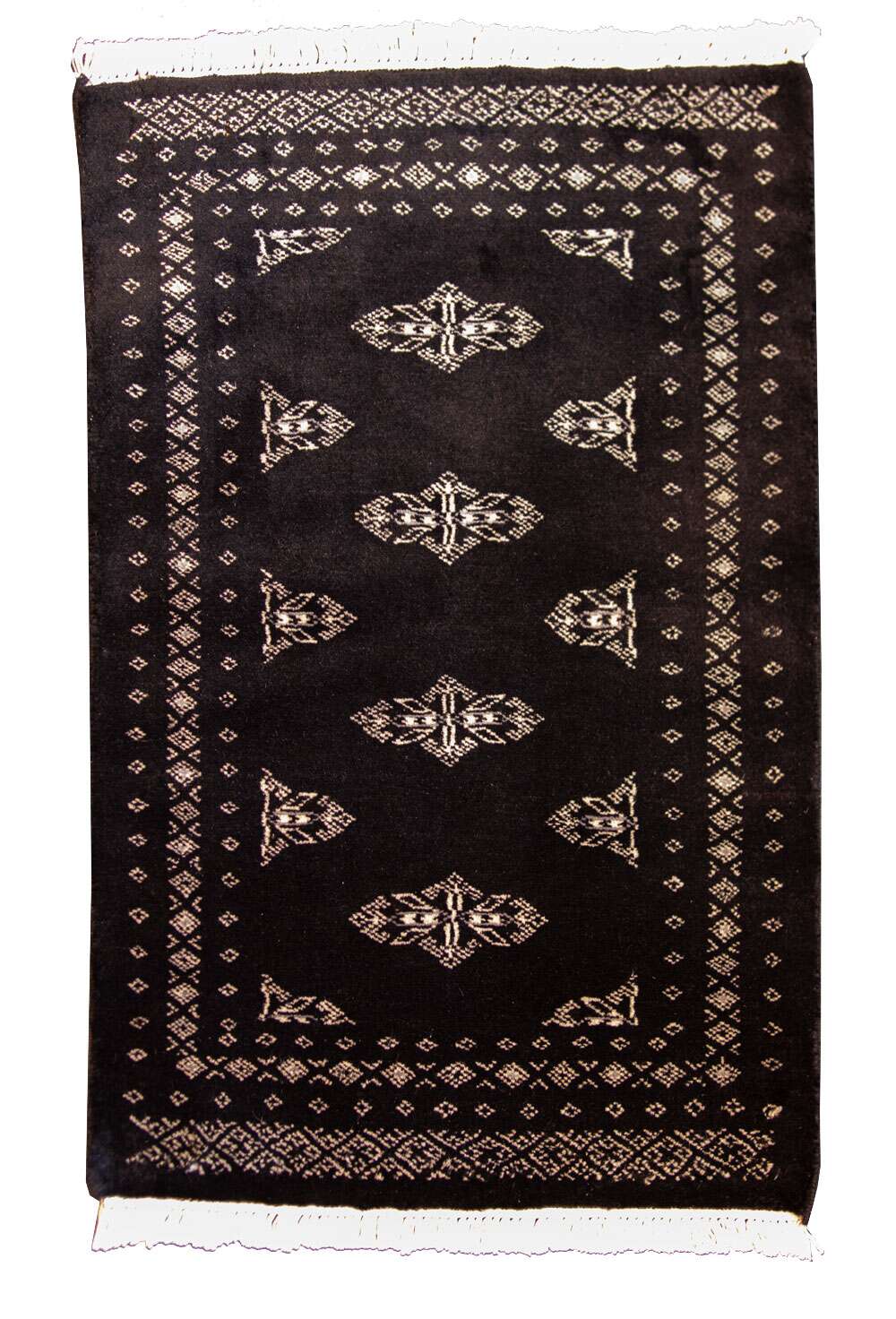 Tekke Black 176 2PLY håndknyttet teppe