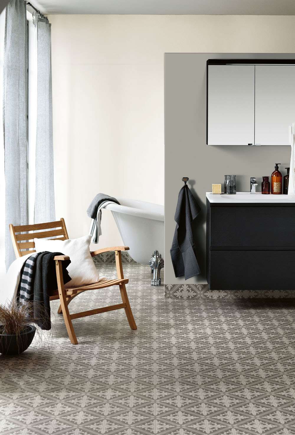 Aquarelle Istanbul gulvbelegg bad