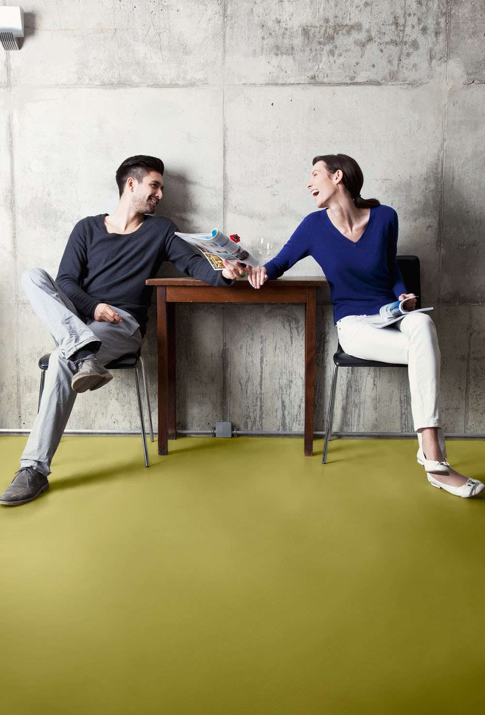 Bloc 9942 Soft Moss gulvbelegg bad