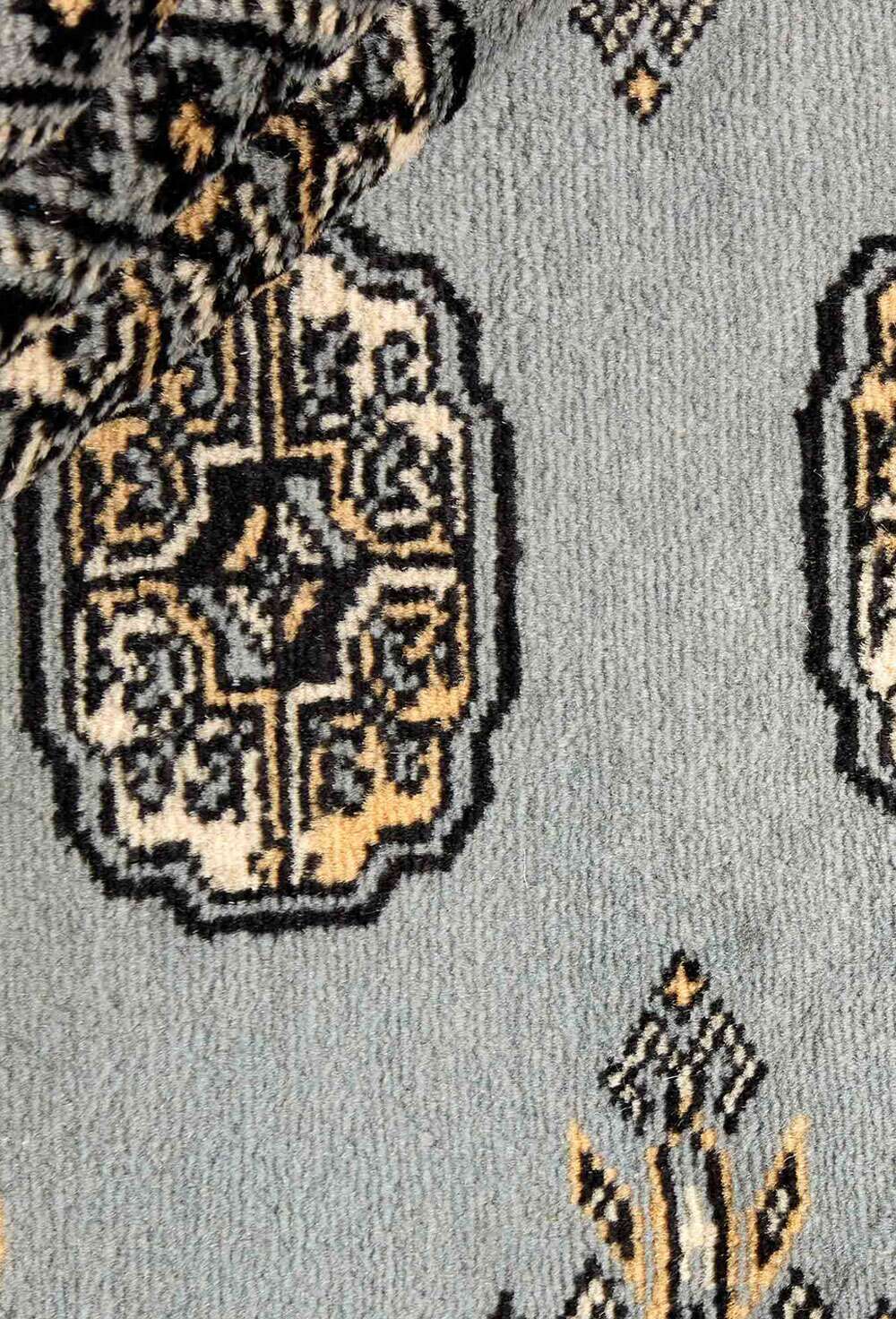 Bokhara Grey 861 2PLY håndknyttet teppe