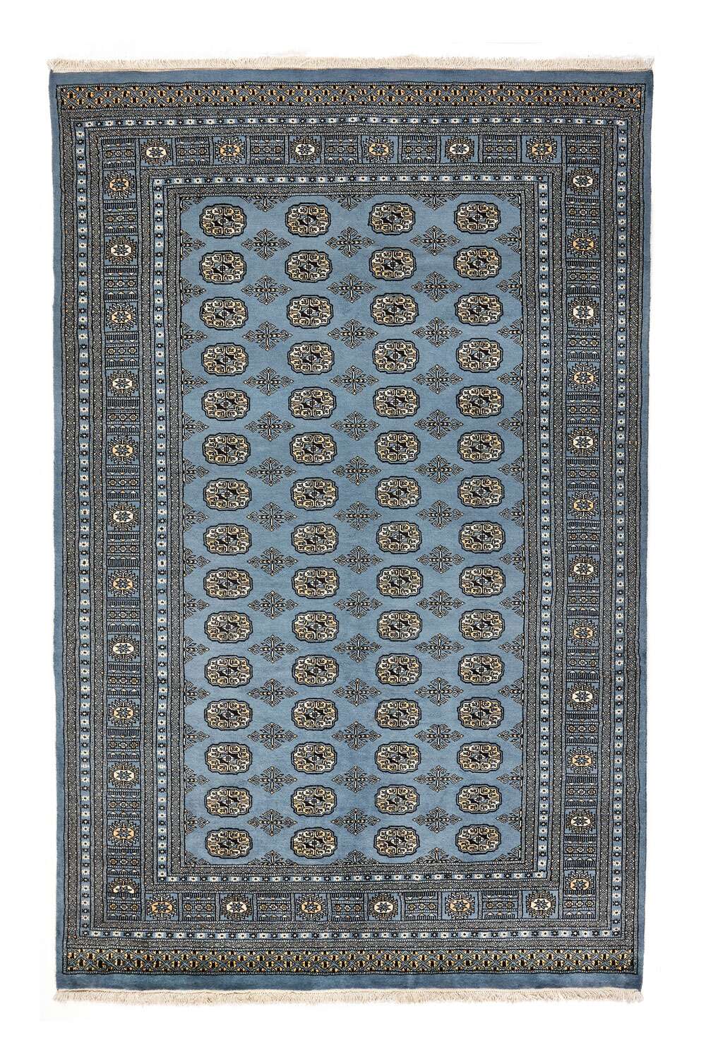 Bokhara Grey 909 2PLY håndknyttet teppe