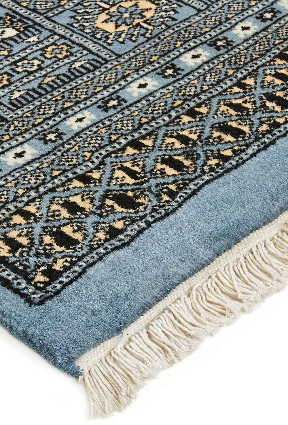 Bokhara Grey 909 2PLY håndknyttet teppe